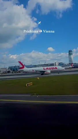 From Prishtina international airport to Vienna international airport within 1h 45m.  #traveling #prishtina #vienna #airport 