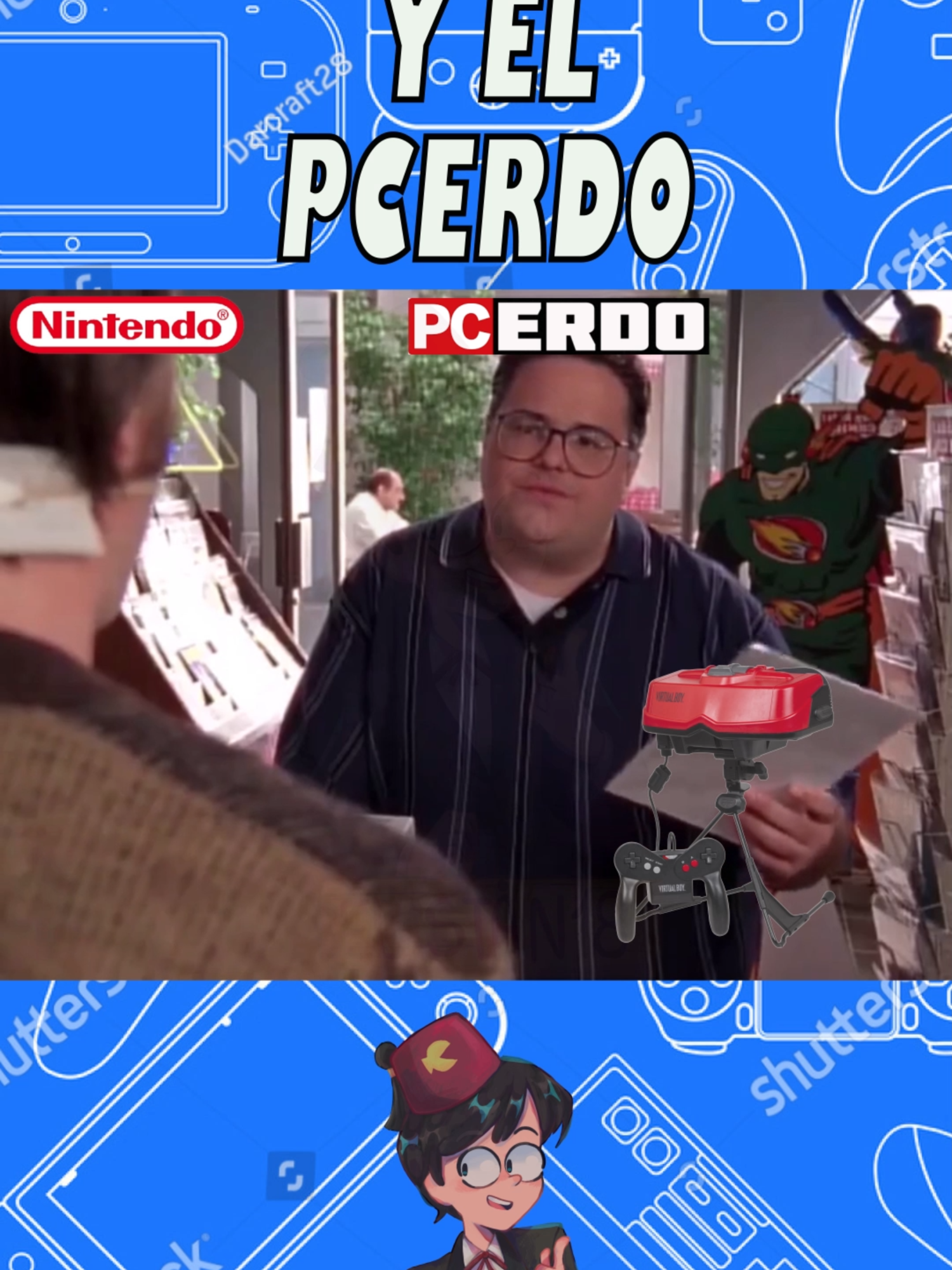Nintendo y el Pcerdo espanta viejas Nivel 45 😮😮🎮🎮 . . . #parodia #viraltiktok #videoviral #parody #memes #videogames #videojuegos #memes😂 #nintendo #pcgaming #mario