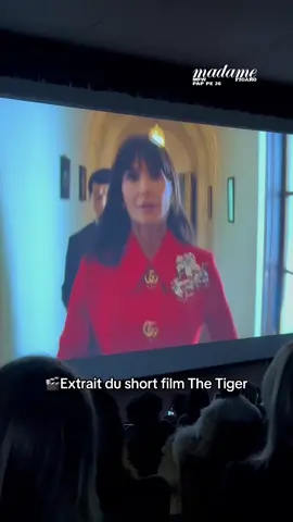 Projection du film The Tiger @Gucci #gucci #TikTokFashion #mfw #fashionweek 
