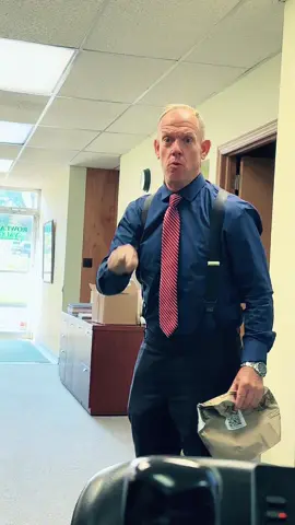 Mr. Yauger feels betrayed #fyp #funny #comedy #office #nc 