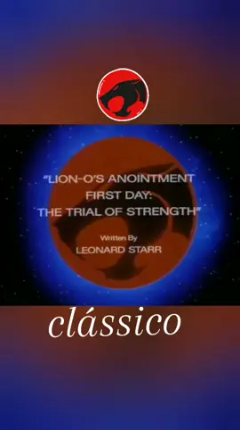 #creatorsearchinsights As aventuras de um grupo de humanoides felinos do planeta Thundera. Quando o planeta moribundo encontra seu fim,