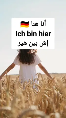 جمل بالألمانية مع الترجمة و النطق 😍 ☕ #تعلم #الالمانية #fyp 