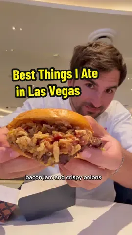 Here are the BEST EATS from my trip to @Las Vegas! 🤤🍜🍔🥩 #VegasPartner