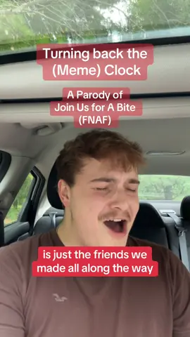 Turning Back The Clock - A Brainrot / Meme Parody of Join Us For A Bite by JT Music and Andrea Storm Kaden . Looking back i COULD’VE done it in a lower key but its too late for that…Hope you enjoy! . Lyrics: Maybe the Brainrot is just the friends we made all along the way the new meme’s aren’t sigma Fa Mulan didn’t even last a day Start diggin in yo buh I wont think you’re crazy, a barbershop haircut please, i’m just a bebeh, no more Labubu’s, Now its hey dude man I’m a dude man, Mega Knight, Homelander’s not new, gonna be a long year lets end it right Fanum Tax and Skibidi, Edging in Ohio’s where I wanna be, Baby Gronk and Livvy Give me 5 BIG BOOMS can’t stop Looksmaxxing Sticking out your MASSIVE gyatt for the rizzler Mewing to leave Totr in September Like ya cut G shoutout to my barber dawg Yankee Wit No Brim’s been here all along Dab on the haters, we’re turning back the clock . #67 #brainrot #singing #fyp #fnaf 