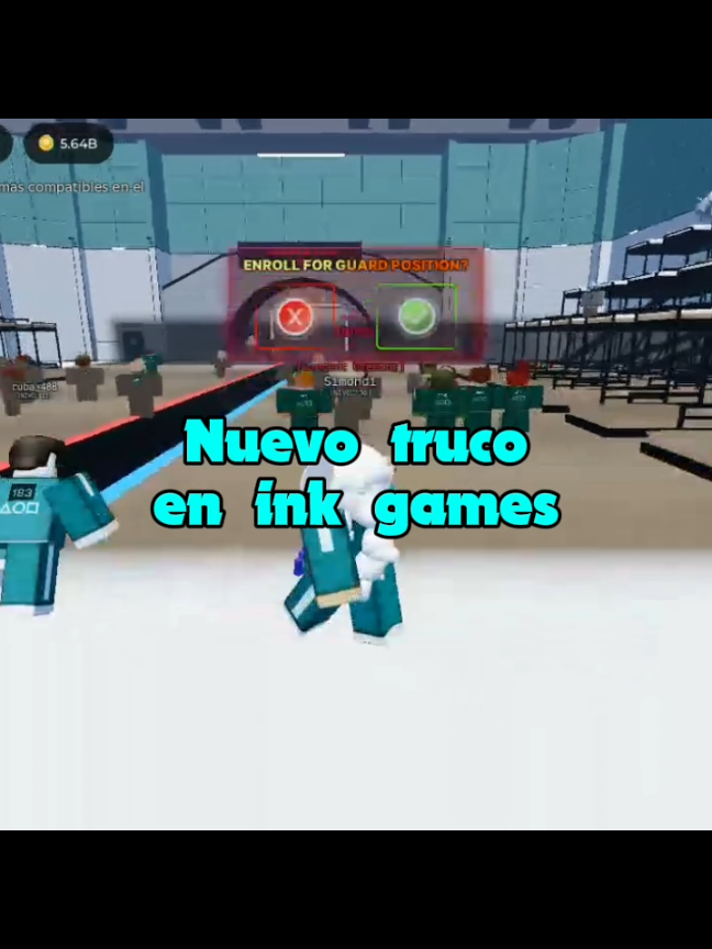 Nuevo truco en ink games (3 poderes en la misma partida) #inkgame #ink #roblox #inkgames #squidgame 