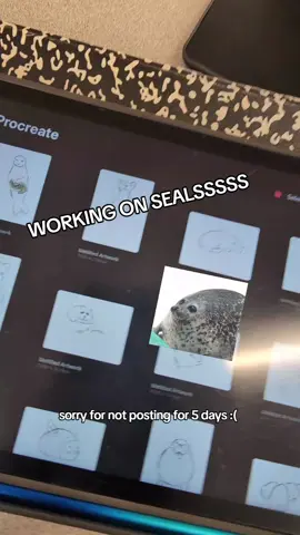 hopefully I can post them soon, getting my hair dyed rn!! for like 4 hours anyway I miss you guys sorry for being gone 💔💔🦭 #seal #seals #fyp #sealsoftiktok 