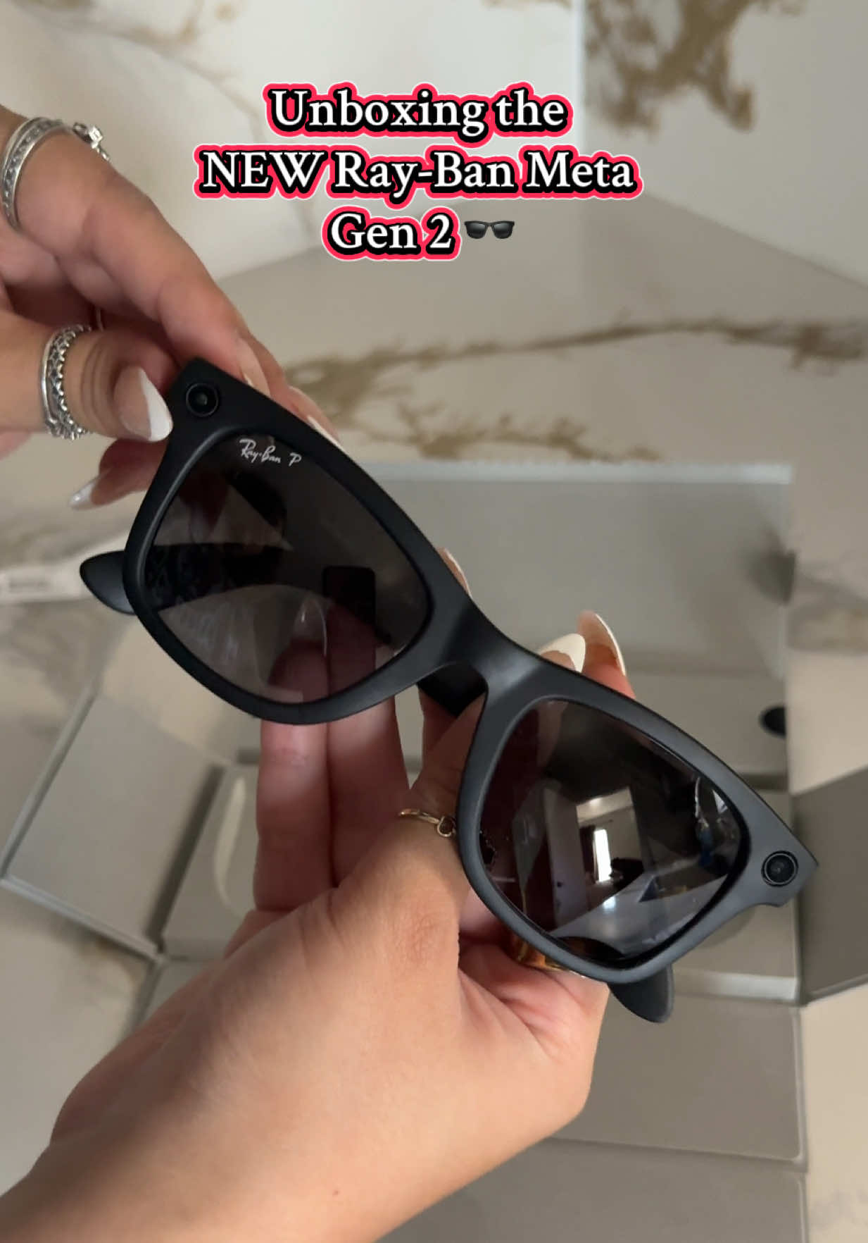 The new Ray-Ban Meta Gen 2s >>> they seriously leveled up 👏 can’t wait to film EVERYTHING through these 🤳 @raybanmeta @Ray-Ban #RayBanMeta