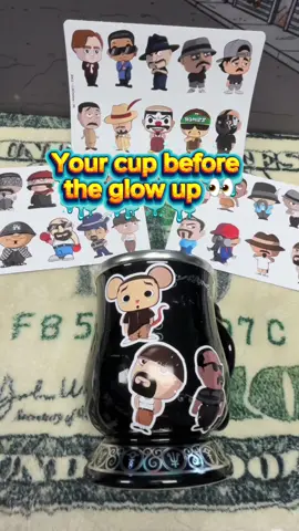 Pimp cup glow up 😎🔥 Chicano pride on full display. Available now in TikTok Shop. #fyp #lowrider  #tiktoktrend #stickers #chicanopride