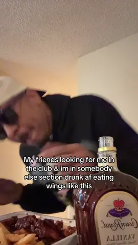 In there bucking hard wit a wing in my hand 🤣