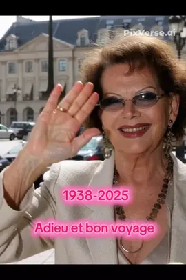 #adieu #claudiacardinale #triste #merci #amour 