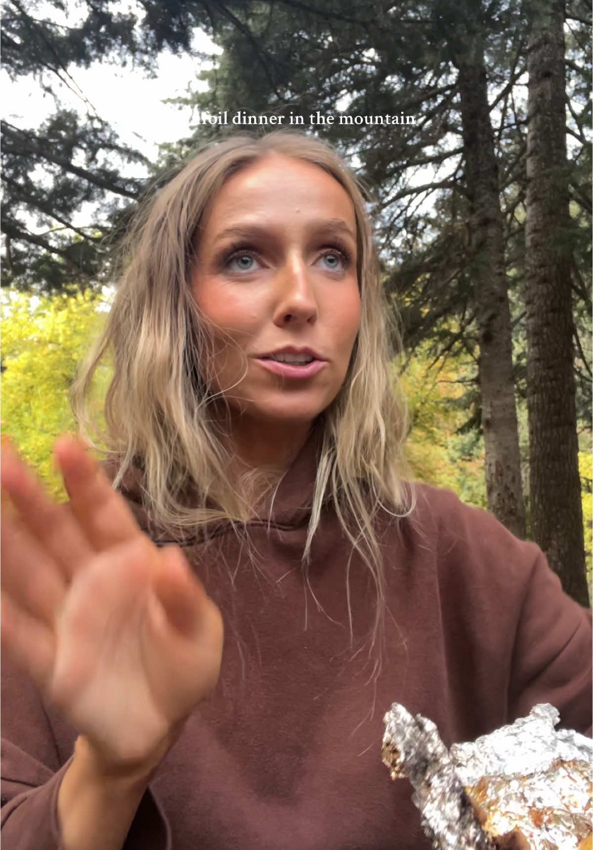 Best day ever 🍂🤎🌧️ #tinfoildinner #falldate #fallactivities #fall 