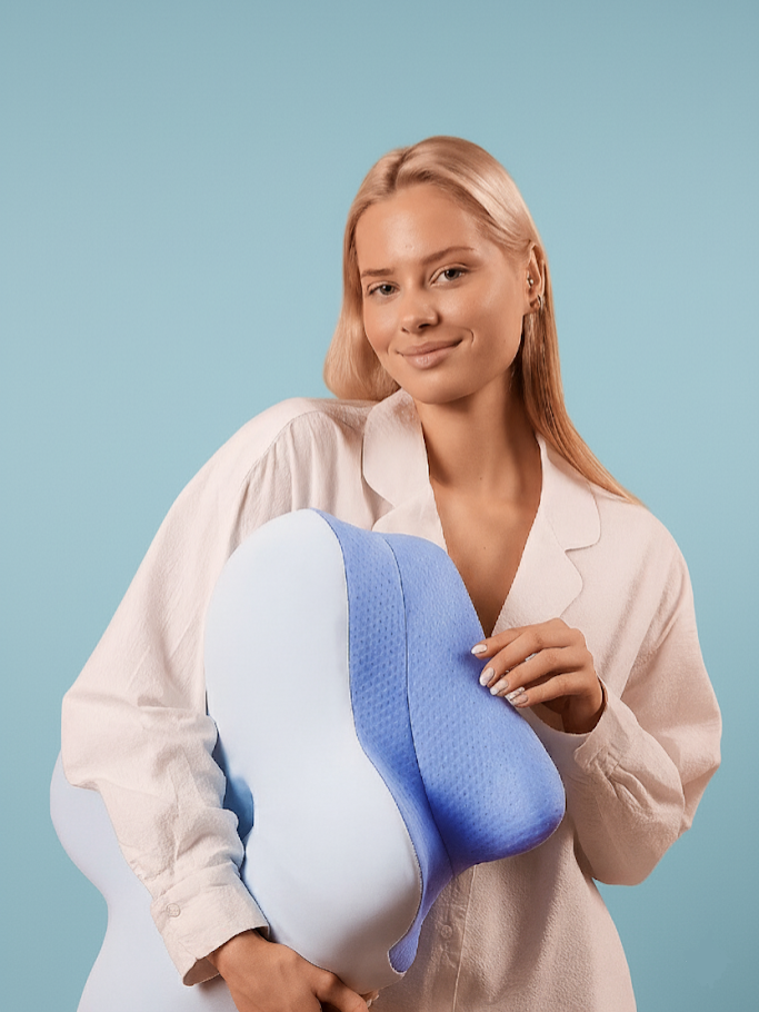 Tired of waking up with a stiff neck? 😩 NeckRelief™ hugs your neck for deep, pain-free sleep. #SleepSolution #TikTokMadeMeBuyIt #SleepHack