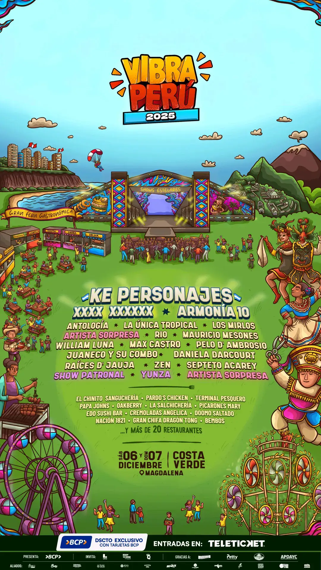 @FESTIVAL VIBRA PERÚ 🇵🇪 #lima #evento #concierto #festival