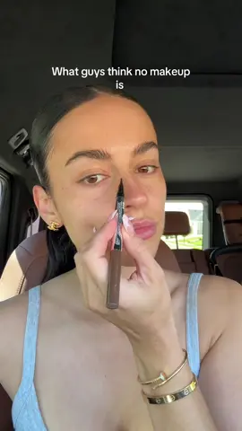 5 min makeup ftw today 💝 #makeup #makeuptutorial #nomakeup #nomakeupmakeup #naturalmakeup #5minutemakeup #carmakeup #cargrwm