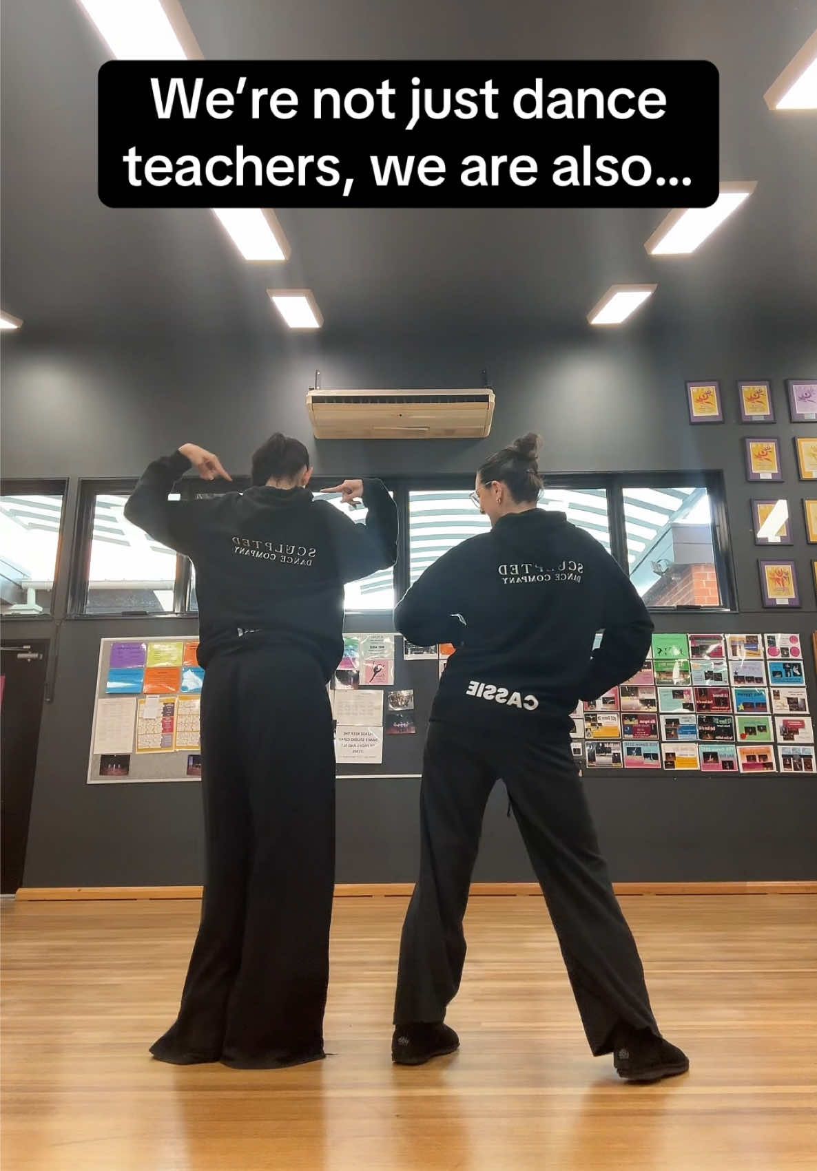 We’re not just dance teachers… #fyp#DanceTeacher#DanceStudio #DanceTokChoreoTok #sculpteddancecompany 