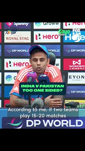 With India winning the past seven encounters against Pakistan, it prompted captain Suryakumar Yadav to send a message to their longtime rivals 👀 #INDvPAK #Cricket #SkyYadav