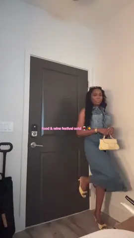 food and wine festival vlogg loading but i loveddd my fit so much 🙂  dress and shoes from @Fashion Nova  bag from @ZARA  #fyp #thingstodoinatlanta #OOTD #fashioninspo 