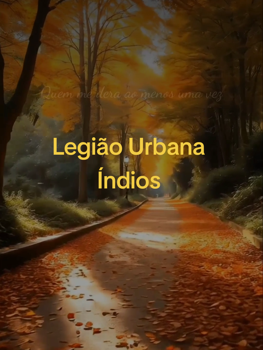 Legião Urbana - Índios #legiaourbana #tipografia #rock #acustico 