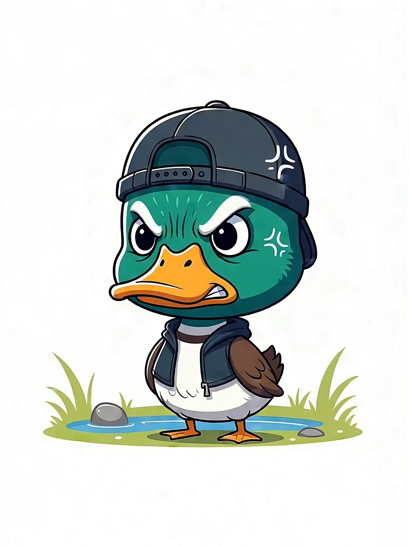 #artia #4k #ia #wallpapers #wallpaper #fyp #8k #view #fyppppppppppppppppppppppp #fypシ゚ #molesto #enojado #angry #pato