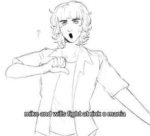 making everything about himself smh | kinda ib @/gloomingstar_ #mikewheeler #willbyers #strangerthings #fyp #byler 