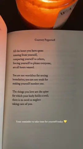 📖 A Month of Sundays by Courtney Peppernell #BookTok #poetrycommunity #poetry #poetrytok #selfworth 