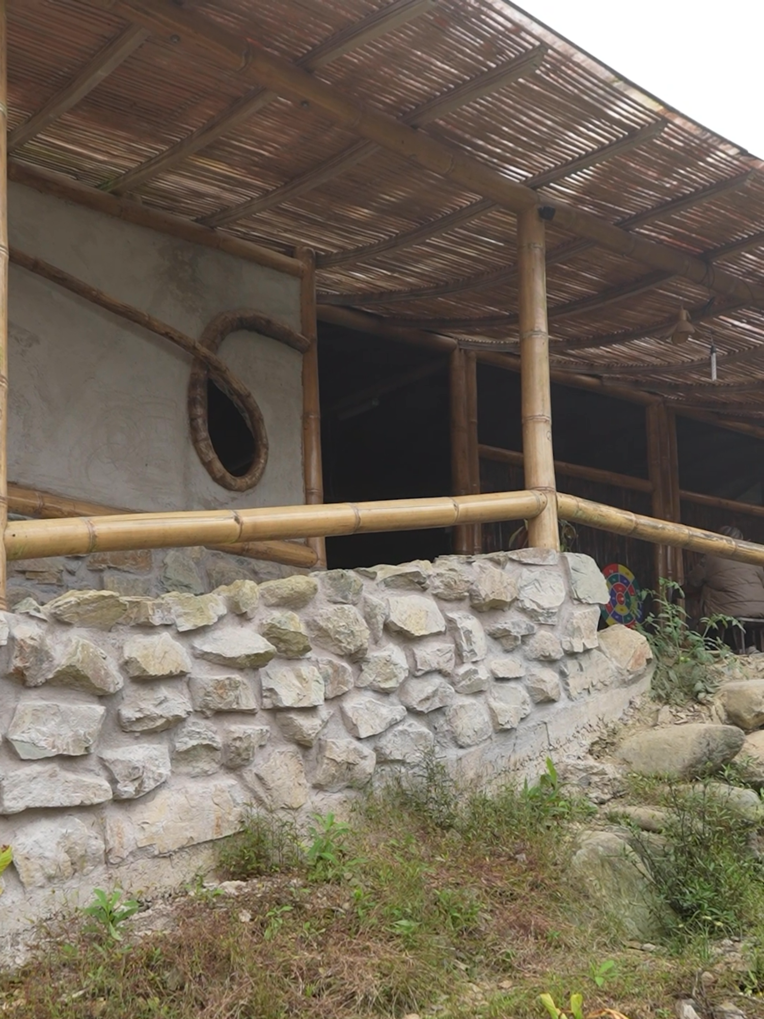 Casa construida a mano! #impactante #viral #fy