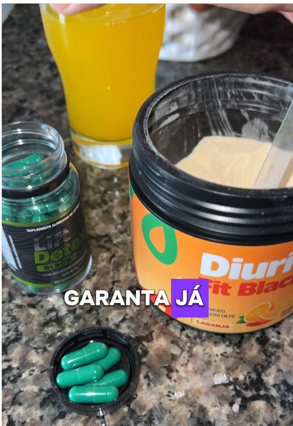 Um Kit que transforma a sua rotina! 🍃 Mais disposição, intestino funcionando direitinho e nada de inchaço! #DiurieFit e #LiftDetox é para  você também que quer se sentir mais leve e com mais energia, você precisa testar! 💥 Corre no site no LINK DA BIO 🔗  pra garantir o seu com desconto! #vidasaudavel #desincha #rotinasaudavel               