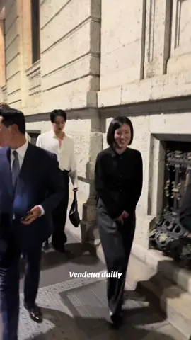 Jin bts at Gucci after #jin #jinbts #bts #gucci 