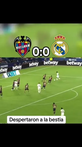 #realmadridvslevante #LaLiga #Fútbol goleada del Real Madrid, al club Levante