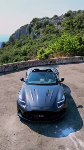 DB12 Volante. An icon reborn for the French Riveriera. Video by Aston Martin Monaco. #AstonMartinLive #DB12Volante #ICONDRIVEN