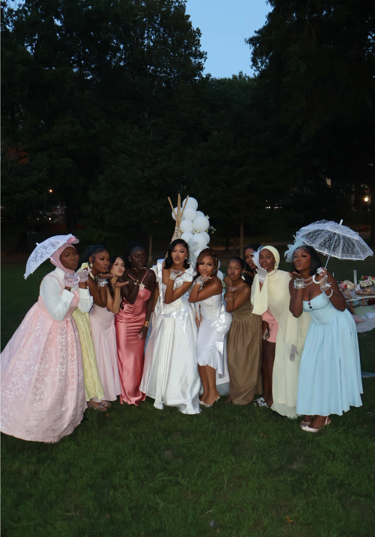 Bestied so hard they getting married around the same time🥹 I love this for my girls💗.  @oumouafricanaa @prettyfulani3   #fypシ #bridalshower #bridgertonbridalshower #guineenne224🇬🇳 #bridesmaids 