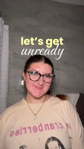 let’s get unready!! here is my getting unready routine after a work day #getunreadywithme #grwm #routine #routines #smallcontentcreators @Dae Hair @Farmacy Beauty @Dove Beauty & Personal Care @Glow Recipe @LaRochePosayUS @La Roche-Posay @Eyebuydirect 
