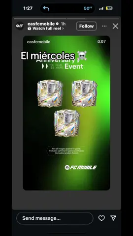 Confirmado cartas de 113 #fcmobile #fyp #viral 