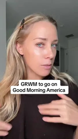 What an exciting day today was!!! #goodmorningamerica #grwm #fyp 