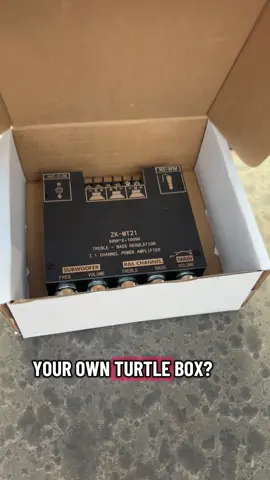 Yep I did that ! #turtlebox #tiktokshop 