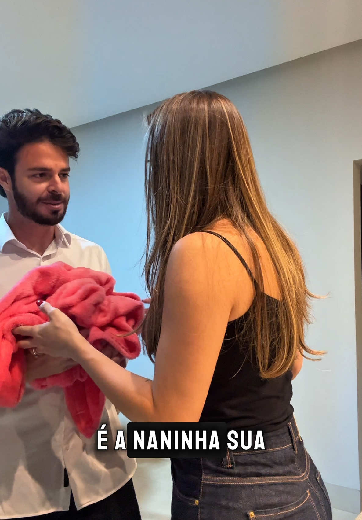 O pai passou no teste? 😂 #trend #humor #casamento 