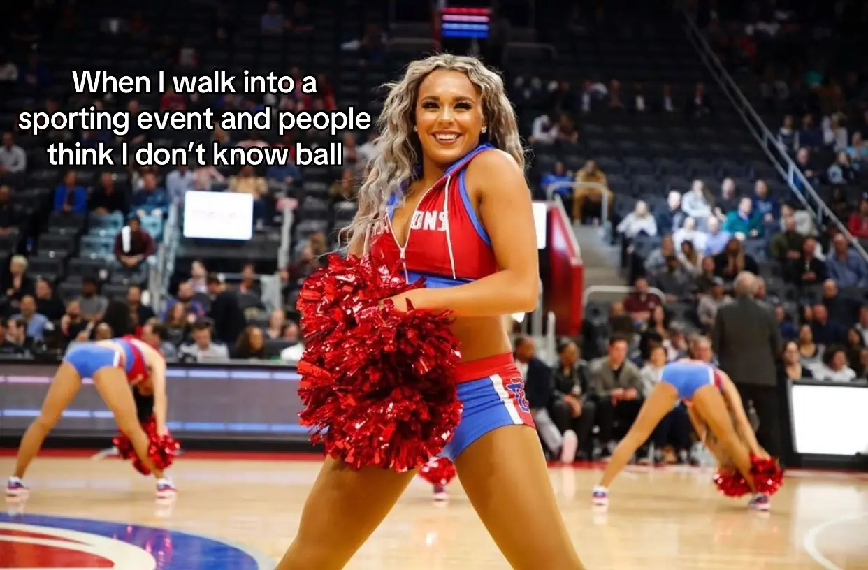 #fyp #sports #sportsreporter #nbadancer #NBA 