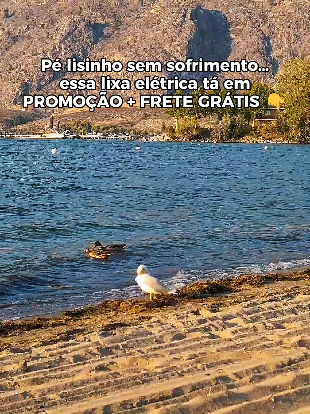 Acabe com a aspereza dos pés em minutos e tenha a sensação de pele macia sem sair de casa. Promoção relâmpago mas é só por tempo limitado.#tiktokshop #pé