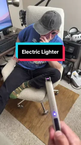 This electric candle lighter is usb-c rechargeable and requires no setup #joke #electriclighter #candles #candlehack #gardening 