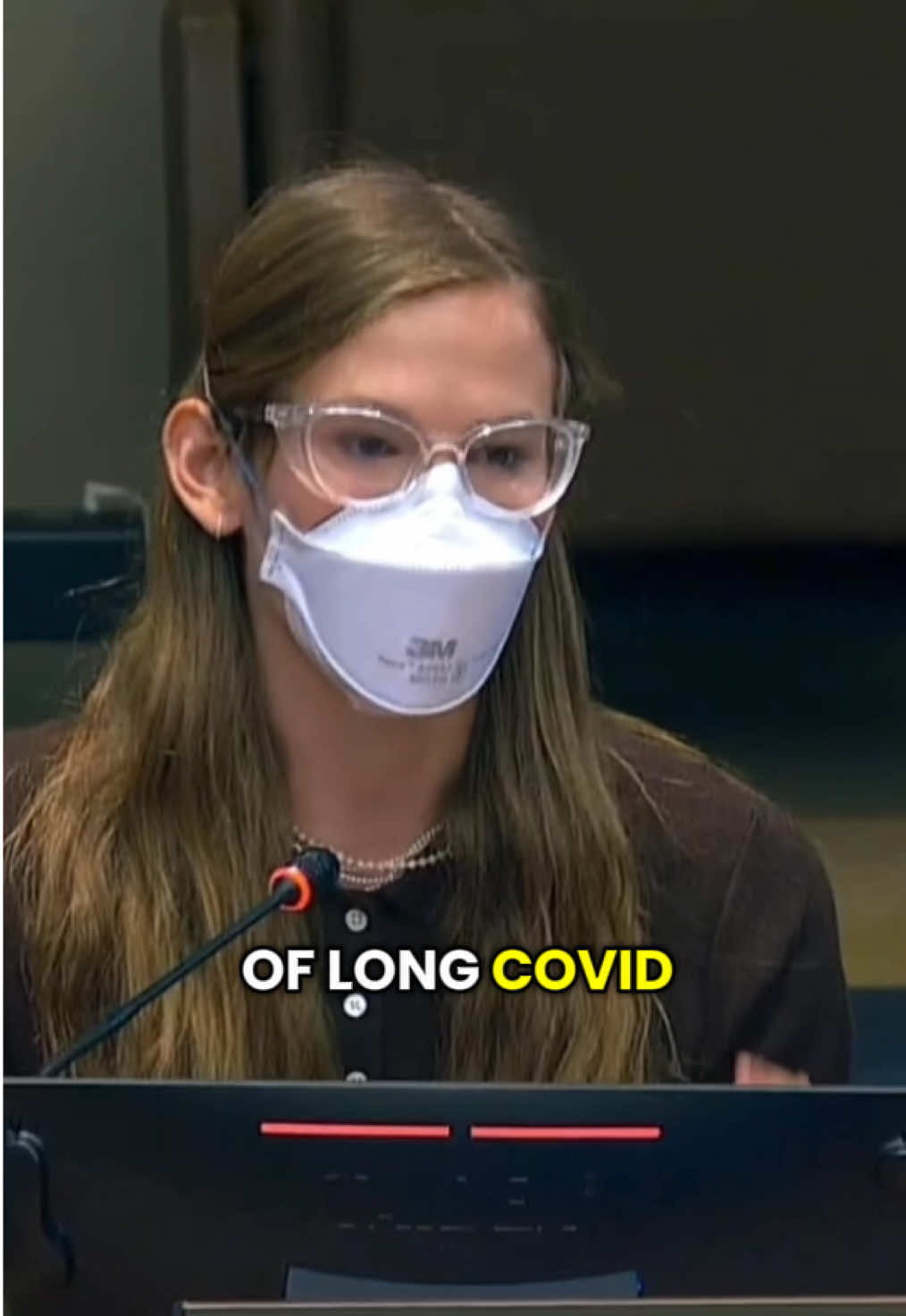 “We are told by leaders that we are the future. But when it comes to the ongoing pandemic, our present is being stolen right in front of our eyes.” Incredible speech by Violet Affleck who warned about the ongoing dangers of COVID & Long Covid, & advocated for masks and clean air at the UN today!