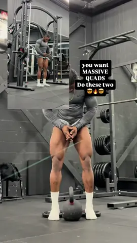 If you already have issues with your back or not and you can't perform Barbell Squats, i Advise you to keep with this two workouts.🤯🔥🤯