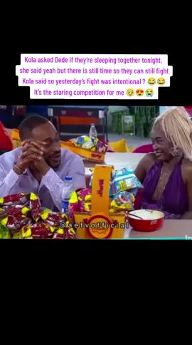 The way they are staring at each other 🥹😍  Dede & Kola 🥹🥰  #imisi #koyin #dede #bbnaijas10 #bbnaija 