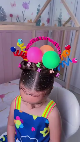 Penteado mALucO 😜  . . . . . #penteado #penteadomaluco #peinados #maedemenina 