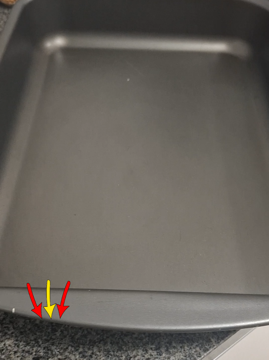 Forma Assadeira Antiaderente teflon Retangular Aço Carbono Bolo torta Lasanheira. #AssadeiraTeflon #Formaantiaderente 