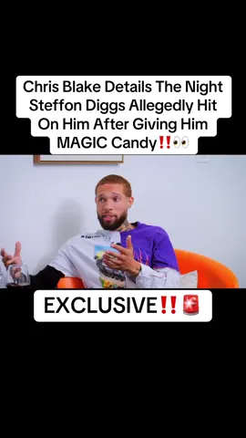 EXCLUSIVE‼️🚨😳 - Winos, please make sure you’re sitting down before watching this clip.. PLEASE! 🙏😩 @chrisblakegriffith Details The Night #SteffonDiggs Allegedly Put a Tongue In His Ear While Holding His MEAT After Drugging Him‼️👀 FULL interview on TashaKLive.com