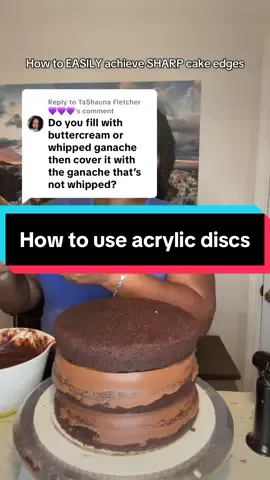 Replying to @TaShauna Fletcher 💜💜💜  this is pretty much how I always frost my cakes! Elevate your baking game with these Acrylic Discs that make frosting edges sharp and professional!Theyre Perfect for creating stunning cakes with flawless finishes, these discs are a must-have for every baker and cake decorating! Total game changer!  No more uneven edges—achieve that bakery-quality look at home! 🙌 Just place, frost, and watch as your cakes transform into edible works of art! 🎂✨  🛒 Shop now and take your cake decorating skills to the next level! #AcrylicDiscs #CakeDecorating #Frosting #BakingEssentials #cakedecorating 