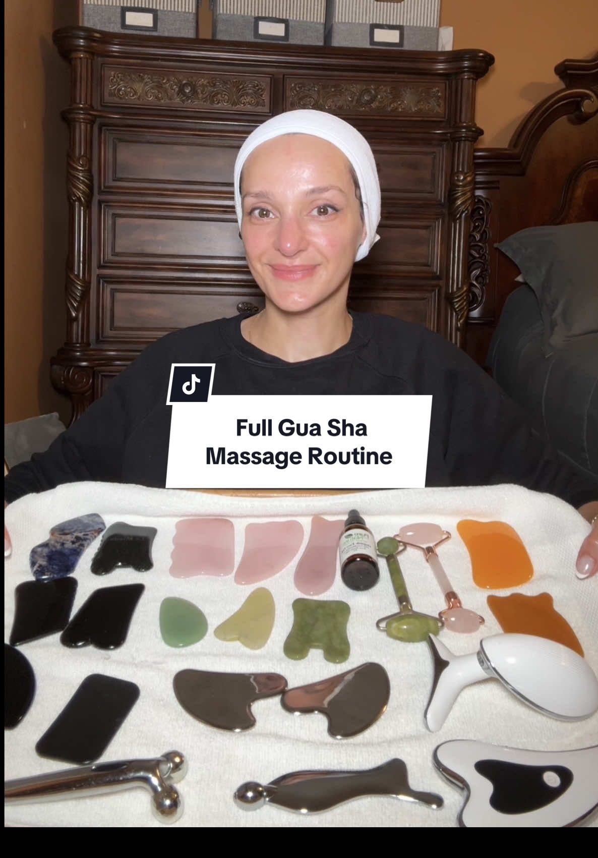 Replying to @Jamie Dixon9              Full Gua Sha Routine  #guasharoutine #guasha #guashamassage #rapture 