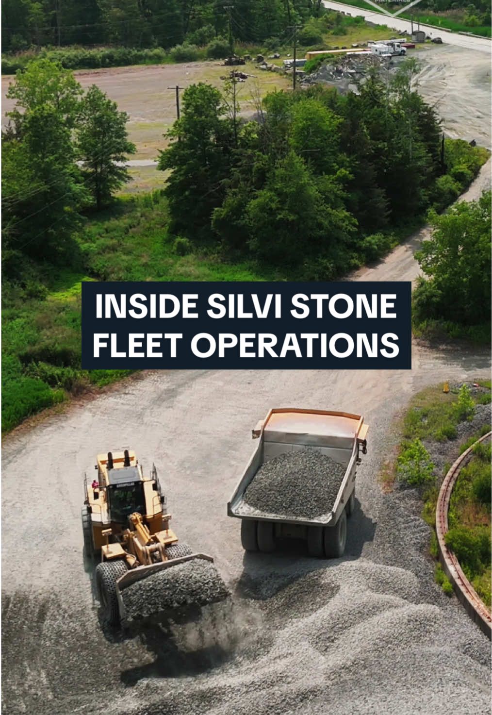 Trucks, loaders, and nonstop movement. A day in the life of fleet operations at Silvi Stone 🪨 #SilviMaterials #SilviStone #QuarryOperations #AggregateProduction #ConstructionMaterials 
