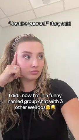 The TEA is always hot and we are ALWAYS laughing 😂 😈 #groupchat #relatable #fyp 