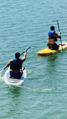 L.I.V.I.N. 💙 #lake #paddleboarding #capcut #CapCut 